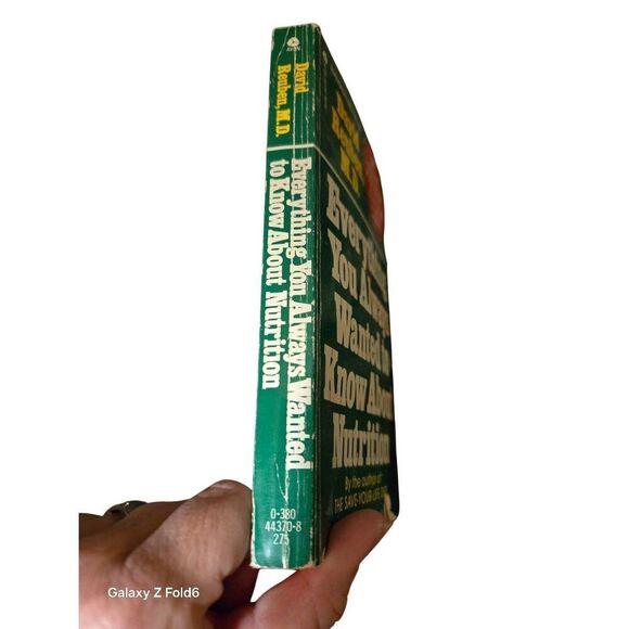 Everything you always wanted to know about nutrition by David Reuben M.D. - avon - Picture 3 of 5